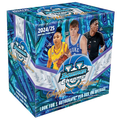 2024-25 Bowman U Chrome Sapphire Basketball (1) Box Break (LAST BOX!!) - Random Serial Number