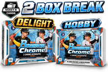 Load image into Gallery viewer, 2026 Bowman Chrome Hobby + Delight Baseball (2) Box Mixer - Random Team