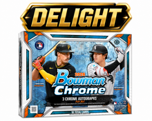Load image into Gallery viewer, (BREAKS WEDNESDAY, 9/9) 2026 Bowman Chrome Delight Baseball (6) Box Case Break #1 - Pick Your Team