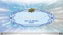 Load image into Gallery viewer, (BREAKS FRIDAY 8/28) 2025-26 Upper Deck Clear Cut Hockey (30) Box Master Case Break - Pick Your Team