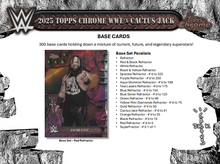 Load image into Gallery viewer, 2025 Topps Chrome Cactus Jack WWE (3) Box Break #2 - Pick Your Wrestler + Random Serial Number