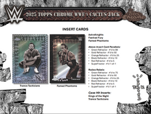 Load image into Gallery viewer, 2025 Topps Chrome Cactus Jack WWE (3) Box Break #2 - Pick Your Wrestler + Random Serial Number