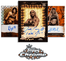 Load image into Gallery viewer, 2025 Topps Chrome Cactus Jack WWE (2) Box Break - Random First Letter, First Name