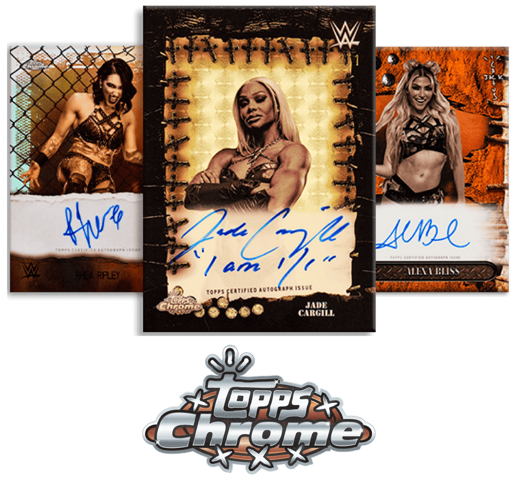 2025 Topps Chrome Cactus Jack WWE (2) Box Break - Random First Letter, First Name
