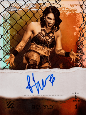 2025 Topps Chrome Cactus Jack WWE (1) Box Break - Random Serial Number