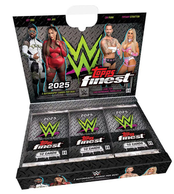 2025 Topps Finest WWE (1) Box Break - Random Serial Number