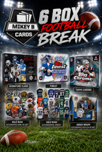 Load image into Gallery viewer, 2025 Topps Chrome/Finest/Signature Class + Memorabilia Football (6) Box Mixer - Pick Your Team