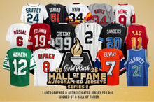 Load image into Gallery viewer, 2026 Gold Rush Autographed Hall of Fame Jerseys Series 2 (1) Box Break #2 - Pick Your Sport