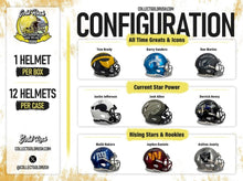 Load image into Gallery viewer, 2026 Gold Rush Autographed Football Mini-Helmet Series 5 (12) Box Case Break - Random Team