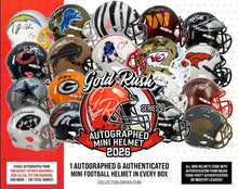 Load image into Gallery viewer, 2025 Topps Chrome/Finest/Signature Class + Memorabilia Football (6) Box Mixer - Pick Your Team