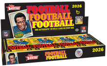 Load image into Gallery viewer, 2026 Topps Heritage Football (6) Box 1/2 Case Break #2 - Pick Your Team