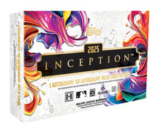 Load image into Gallery viewer, (BREAKS FRIDAY 6/19) 2025 Topps Inception Baseball (16) Box DUAL CASE Break - Pick Your Team