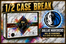 Load image into Gallery viewer, 2025-26 Topps Inception Basketball (4) Box 1/2 Case Break #2 - Pick Your Team (MAVERICKS RANDOMED TO THE BREAK!)