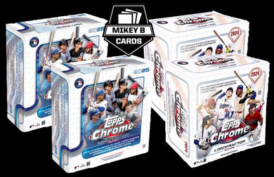 2024/25 Topps Chrome Logofractor Baseball (4) Box Mixer - Random Team