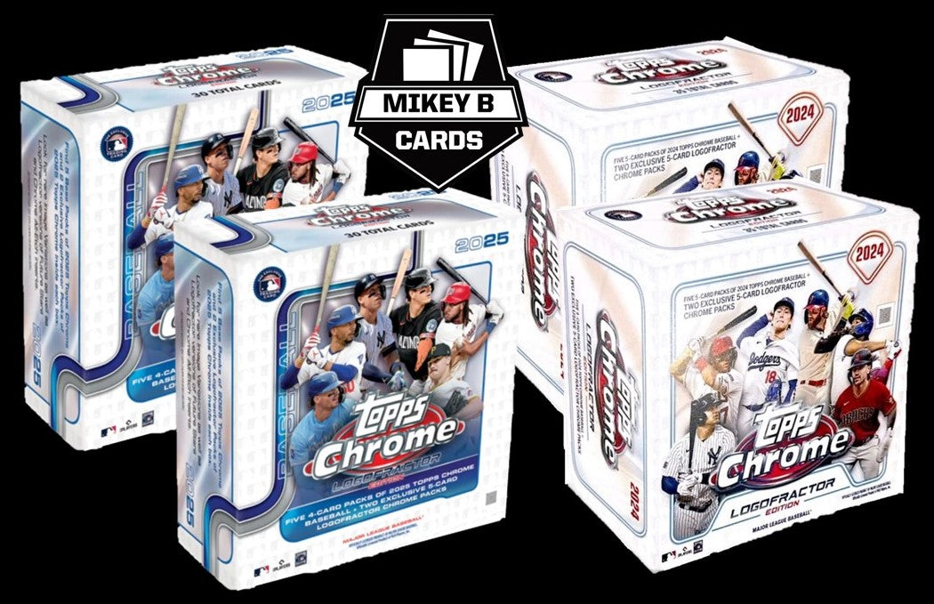 2024/25 Topps Chrome Logofractor Baseball (4) Box Mixer - Random Team