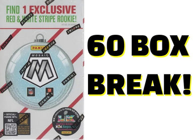 2025 Panini Mosaic Holiday Box Football (60) Box Break - Pick Your Team