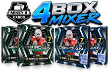 Load image into Gallery viewer, 2026 Panini Obsidian FOTL + Hobby Football (4) Box Mixer - Pick Your Team/Letter
