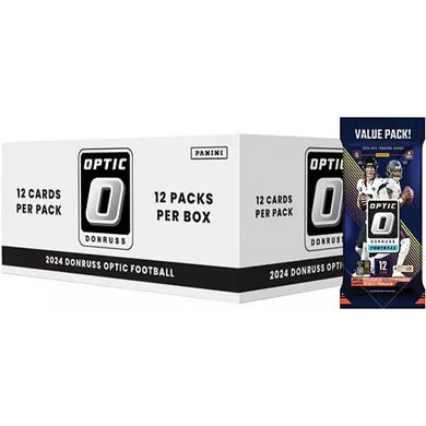 2024 Panini Optic Football (12) Value Pack Box Break #3 - Random Team