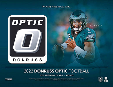 2022 Panini Donruss Optic Football (1) Box Break DOWNTOWN CHASING!! - Random Team