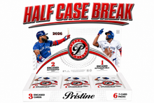 Load image into Gallery viewer, 2026 Topps Pristine Baseball (3) Box 1/2 Case Break #2 - Pick Your Team