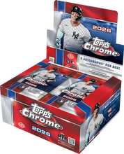 Load image into Gallery viewer, 2026 Topps Chrome Jumbo Baseball (2) Box Break #1 - Random Team