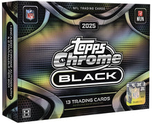Load image into Gallery viewer, (BREAKS FRIDAY 7/10) 2025 Topps Chrome Black Football (6) Box 1/2 Case Break #1 - Pick Your Team