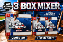 Load image into Gallery viewer, 2026 Topps Chrome Hobby + Jumbo Baseball (3) Box Mixer #1 - Pick Your Team