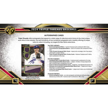 Load image into Gallery viewer, 2024 Topps Triple Threads Baseball (3) Box Break #1 - Pick Your Team