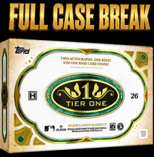 Load image into Gallery viewer, 2026 Topps Tier One Baseball (12) Box Case Break - Pick Your Team