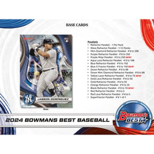 Load image into Gallery viewer, 2024 Bowman&#39;s Best Baseball (2) Box Break #3 - Pick Your Team