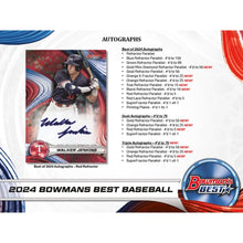 Load image into Gallery viewer, 2024 Bowman&#39;s Best Baseball (2) Box Break #3 - Pick Your Team