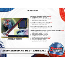 Load image into Gallery viewer, 2024 Bowman&#39;s Best Baseball (2) Box Break #3 - Pick Your Team