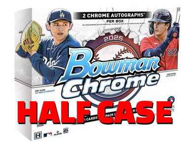 2025 Bowman Chrome Hobby (6) Box 1/2 Case Break #5 - Pick Your Team