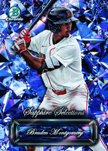 Load image into Gallery viewer, 2024 Bowman Draft Sapphire Baseball (1) Box Break - Random Team