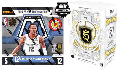 2023-24 Topps Royalty & 24-25 Panini Mosaic International Basketball (2) Box Mixer - Random Team