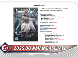 (BREAKS WED. 5/7) 2025 Bowman Hobby Baseball (6) Box 1/2 Case Break #2 - Pick Your Team