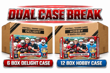 Load image into Gallery viewer, 2026 Bowman Delight + Hobby Football (18) Box DUAL CASE Break - Pick Your Team