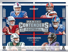 Load image into Gallery viewer, 2018 Panini Contenders Hobby Football (2) Box Break - Random Team