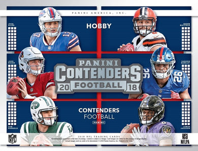 2018 Panini Contenders Hobby Football (2) Box Break - Random Team