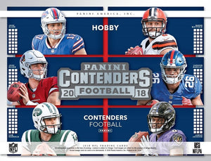 2018 Panini Contenders Hobby Football (2) Box Break - Random Team