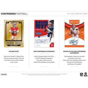 2018 Panini Contenders Hobby Football (2) Box Break - Random Team