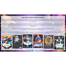 Load image into Gallery viewer, (BREAKS FRIDAY 6/19) 2025 Topps Cosmic Chrome Football (4) Box 1/2 Case Break #2 - Pick Your Team