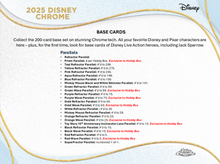 Load image into Gallery viewer, 2025 Topps Chrome Disney (1) Box Break #8 (NEW CASE!) - Random First Letter, Character Name