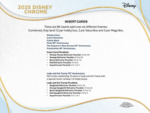 Load image into Gallery viewer, 2025 Topps Chrome Disney (1) Box Break #8 (NEW CASE!) - Random First Letter, Character Name