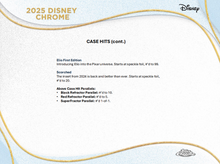 Load image into Gallery viewer, 2025 Topps Chrome Disney (1) Box Break #8 (NEW CASE!) - Random First Letter, Character Name