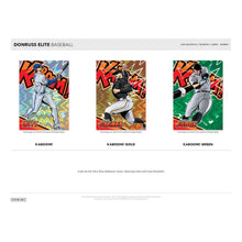 Load image into Gallery viewer, 2026 Panini Donruss Elite Baseball (1) Box Break - 2 Random Teams