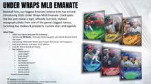 Load image into Gallery viewer, 2026 Fanatics Under Wraps Emanate Baseball (5) Box 1/2 Case Break #2 - Pick Your Team