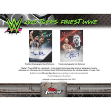 Load image into Gallery viewer, 2025 Topps Finest WWE Wrestling (2) Box - Pick Your Wrestler + Random Serial Number