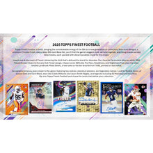 Load image into Gallery viewer, 2025 Topps Finest Hobby Football (4) Box 1/2 Case Break #2 - Pick Your Team