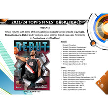 Load image into Gallery viewer, (BREAKS FRIDAY 1/17) 2023-24 Topps Finest DELIGHT Basketball (5) Box 1/2 Case Break #2 - Pick Your Team